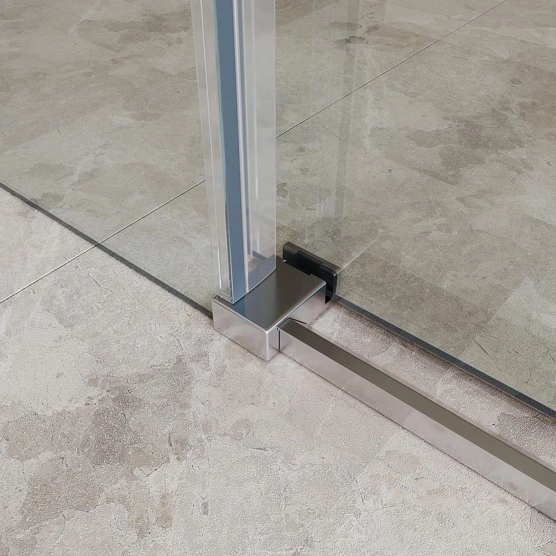 Душевой уголок BelBagno Soft Close-2 150x80 SOFT_CLOSE-2-AH-1-150/80-C-Cr профиль Хром стекло прозрачное