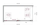 Душевой уголок BelBagno Soft Close-2 150x80 SOFT_CLOSE-2-AH-1-150/80-C-Cr профиль Хром стекло прозрачное