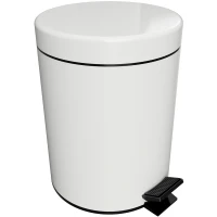 Ведро для мусора Bemeta White 104315014 Белое матовое