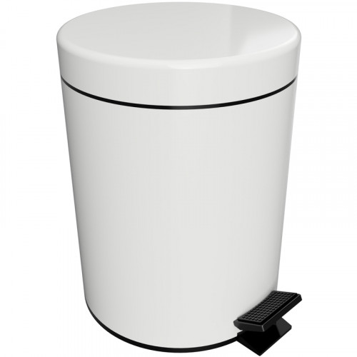 Ведро для мусора Bemeta White 104315014 Белое матовое