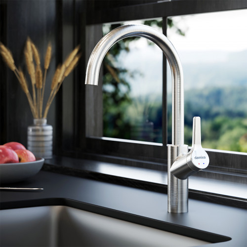Смеситель для кухни Damixa Eclipse 310720400 Никель латунь