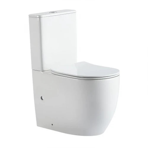 Унитаз компакт Triton Tornado Corso TR-CO-3806 Щ0000060853 цвет Белый с бачком и сиденьем Микролифт