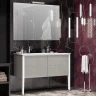 Тумба под раковину Opadiris Рубинно 120 00-00003869 Серая матовая МДФ / ЛДСП