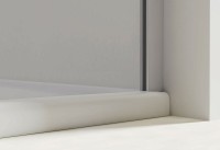 Душевая дверь Vincea Extra 90 VDP-1E8090CGB профиль Черный стекло тонированное
