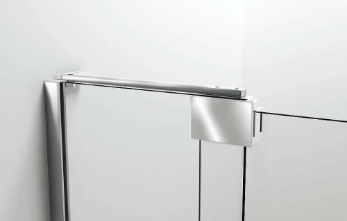 Душевая дверь Vincea Extra 90 VDP-1E8090CGB профиль Черный стекло тонированное