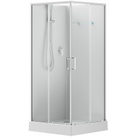 Душевая кабина Aquanet Passion EVO S White 90х90 281963 без гидромассажа
