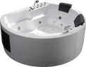 Акриловая ванна Gemy Gemy 183x162 G9063 K С гидромассажем