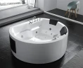 Акриловая ванна Gemy Gemy 183x162 G9063 K С гидромассажем