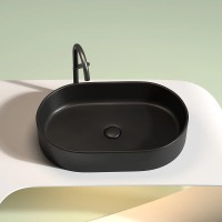 Раковина-чаша Ceramicanova Element 61 CN6048MB Черная матовая фарфор накладная