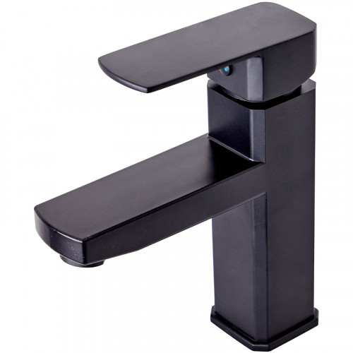 Смеситель для раковины Orange OneLife P06-021b Черный матовый