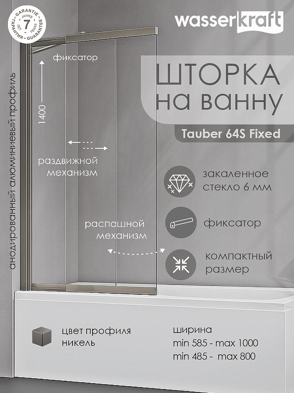 Шторка на ванну