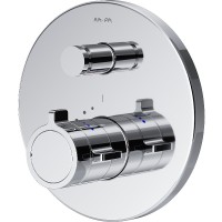 Смеситель для душа AM.PM X-Joy F85A45600 с термостатом Хром латунь встраиваемый