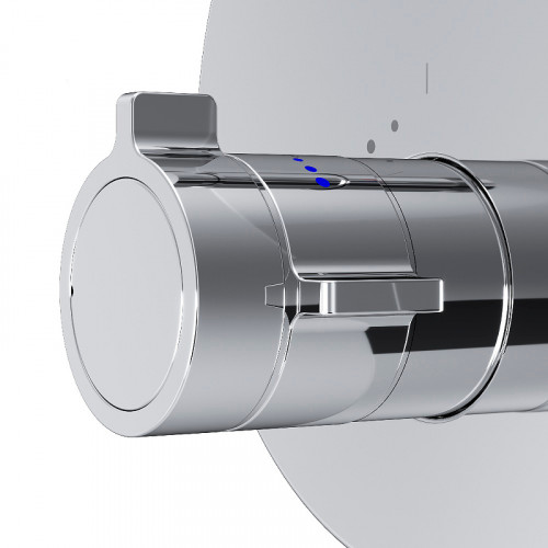 Смеситель для душа AM.PM X-Joy F85A45600 с термостатом Хром латунь встраиваемый