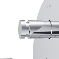 Смеситель для душа AM.PM X-Joy F85A45600 с термостатом Хром латунь встраиваемый