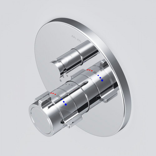 Смеситель для душа AM.PM X-Joy F85A45600 с термостатом Хром латунь встраиваемый