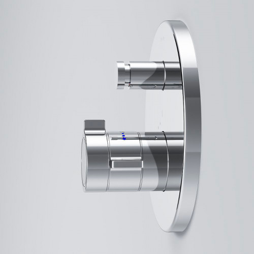 Смеситель для душа AM.PM X-Joy F85A45600 с термостатом Хром латунь встраиваемый