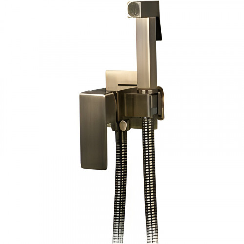 Гигиенический душ со смесителем Haiba HB5512-4 Бронза латунь на стену