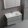 Тумба под раковину Sancos Folk 90 FL90ES подвесная Ergraut soft