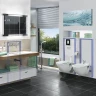 Инсталляция Grohe Rapid SL 38553001 для биде Синяя нержавеющая сталь