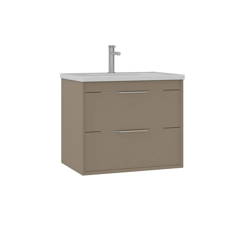 Тумба с раковиной Orka Clay 65 5004381 подвесная цвет Sahra