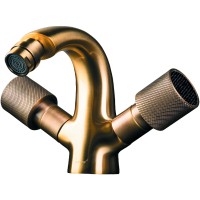 Смеситель для биде Boheme Royal Cristal 316-Royal/CRST black Бронза латунь
