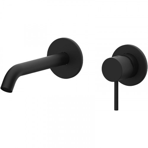 Смеситель для раковины Remer X-Style X15PNO Черный матовый латунь встраиваемый