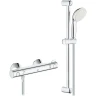 Смеситель для душа Grohe Grohtherm 800 34565001 с термостатом Хром латунь на стену