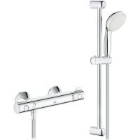 Смеситель для душа Grohe Grohtherm 800 34565001 с термостатом Хром латунь на стену