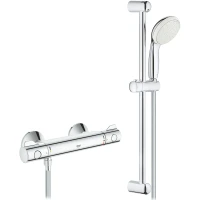Смеситель для душа Grohe Grohtherm 800 34565001 с термостатом Хром латунь на стену