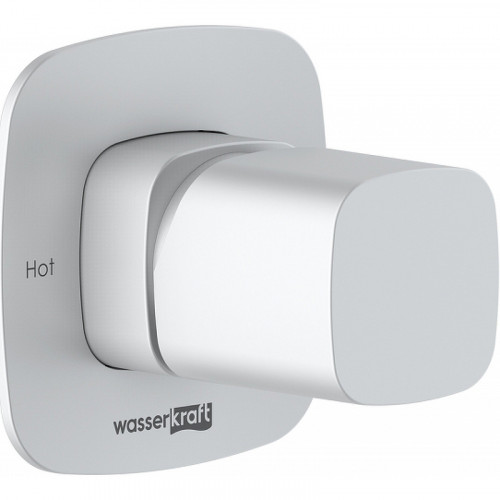 Смеситель для душа WasserKRAFT Saale 9551 Белый матовый латунь встраиваемый