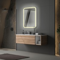 Зеркало Abber See 55 AG6106S с подсветкой с сенсорным выключателем и диммером стекло