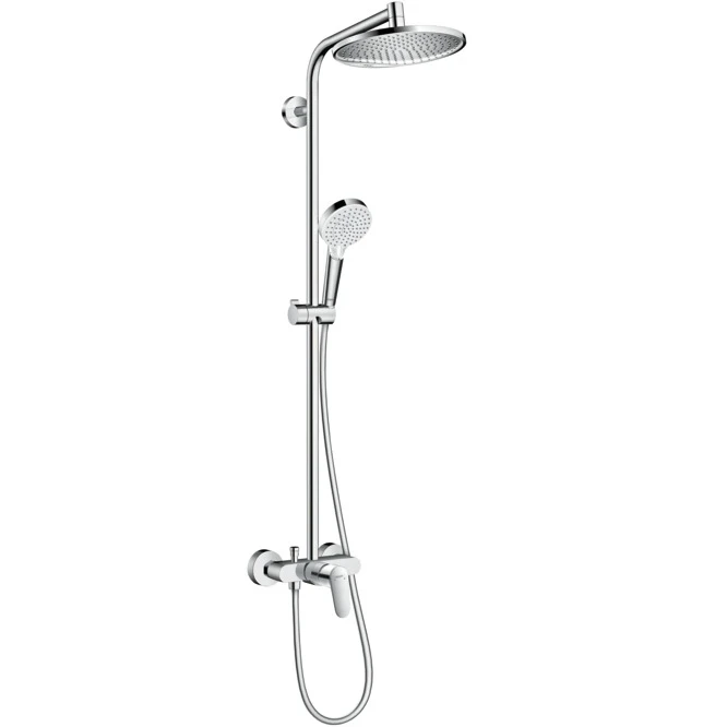 Душевая система Hansgrohe Crometta S 27269000 Хром пластик на стену