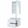 Комплект мебели для ванной Aquanet Алвита New 60 274216 подвесной Белый матовый МДФ / ЛДСП