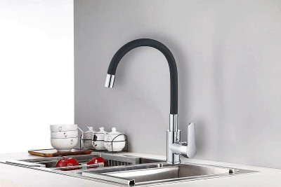 Смеситель для кухни Maretti Project PC31RGZ32 Хром Черный