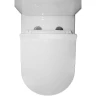 Унитаз компакт Azario Fretta Round AZ-1217+AZ-1216 с бачком и сиденьем Микролифт