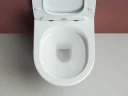 Комплект унитаза Ceramicanova Forma CN3009 с инсталляцией Berges Novum D5 040235 с сиденьем Микролифт и Черной матовой клавишей смыва фарфор подвесной
