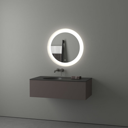 Зеркало Evoform Ledshine d70 BY 2624 с подсветкой 16.5 W - сенсорный выключатель - нейтральный белый свет стекло