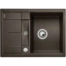 Кухонная мойка Blanco Metra 45S Compact 519581 Кофе искусственный камень (литьевой мрамор) встраиваемая сверху, встраиваемая снизу