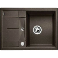 Кухонная мойка Blanco Metra 45S Compact 519581 Кофе искусственный камень (литьевой мрамор) встраиваемая сверху, встраиваемая снизу