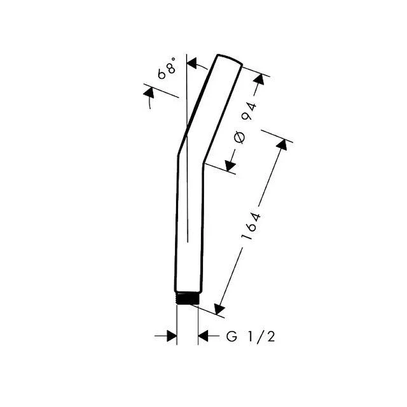 Ручной душ Hansgrohe Activera S 28031000 цвет Хром