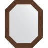 Зеркало Evoform Octagon 57x72 BY 7090 в багетной раме - Мозаика античная медь 70 мм