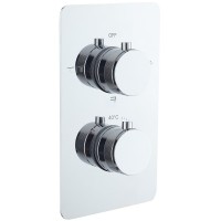 Смеситель для душа Boheme Cell 134-3-CR с термостатом Хром латунь встраиваемый