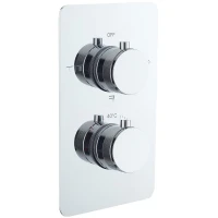 Смеситель для душа Boheme Cell 134-3-CR с термостатом Хром латунь встраиваемый