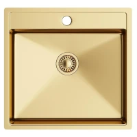Кухонная мойка TopZero 54 TNL540 GOLD цвет Золото
