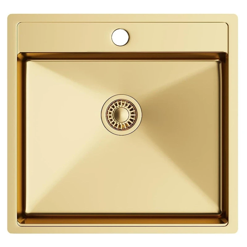 Кухонная мойка TopZero 54 TNL540 GOLD цвет Золото