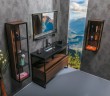 Тумба Boheme Armadi Art Loft 120 894-120-D подвесная Dark Wood МДФ / ЛДСП