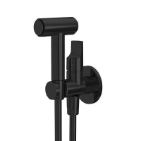 Гигиенический душ со смесителем Fima Carlo Frattini Collettivita F2320/4NS цвет Черный матовый