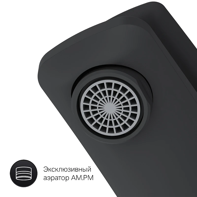 Смеситель для раковины AM.PM Gem F90A02122 Черный латунь