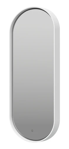 Зеркало Brevita Сатурн 50 SAT-Dro1-050-white с подсветкой цвет Белый с сенсорным выключателем