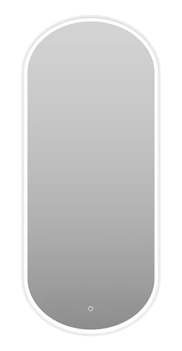 Зеркало Brevita Сатурн 50 SAT-Dro1-050-white с подсветкой цвет Белый с сенсорным выключателем